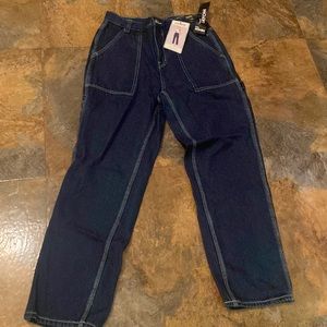 High Rise Women's Jeans - Navy